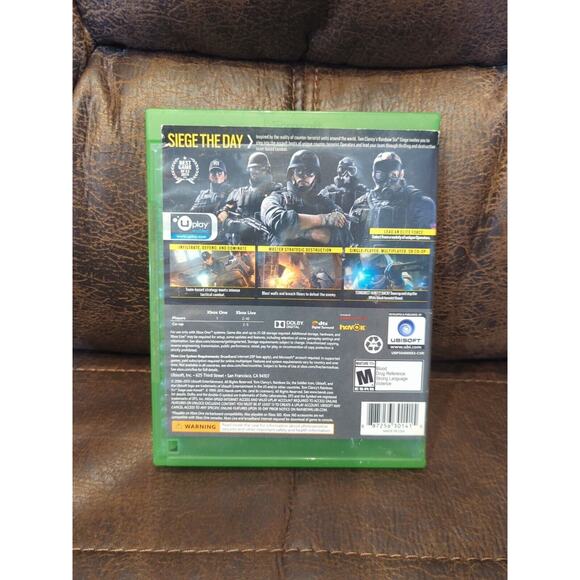 Tom Clancy's Rainbow Six Siege (Microsoft Xbox One, 2015) ✅ Tested ✅ Works - Picture 2 of 4